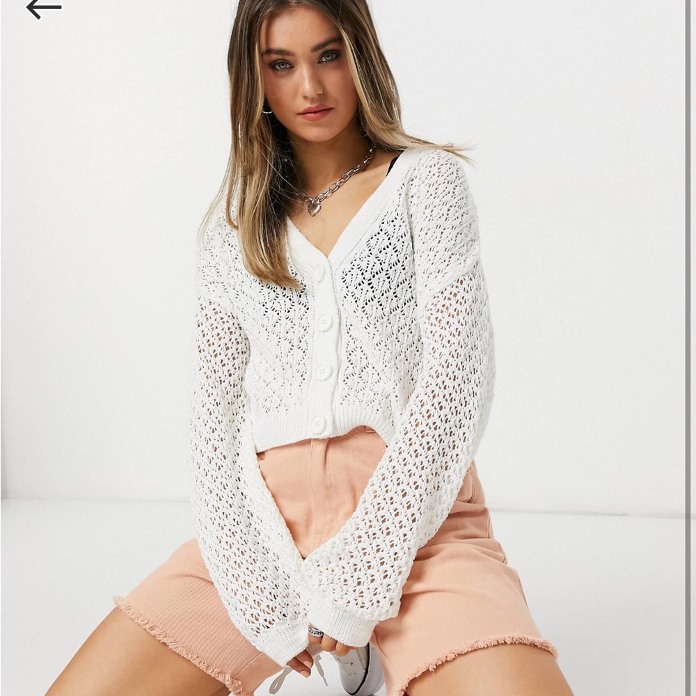 Beautiful crochet cardigan from ASOS!